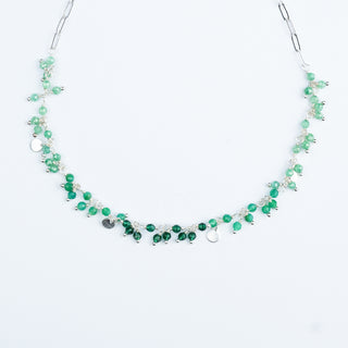 OMBRE CLUSTER NECKLACE