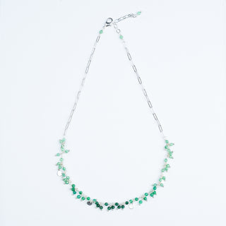 OMBRE CLUSTER NECKLACE