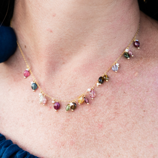 TOURMALINE BRIOLETTE NECKLACE