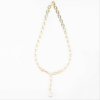 CHUNKY BAROQUE PEARL NECKLACE