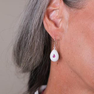 SILVER 'FROM ME TO YOU' EARRINGS