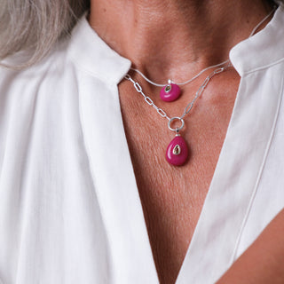 SILVER HEARTFELT NECKLACE